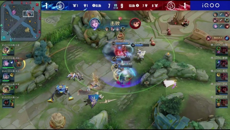 《王者荣耀》2023 KPL春季赛季后赛赛报：绝意莱西奥先手输出打残C位 LGD果敢强开！ LGD 2-1 DRGG