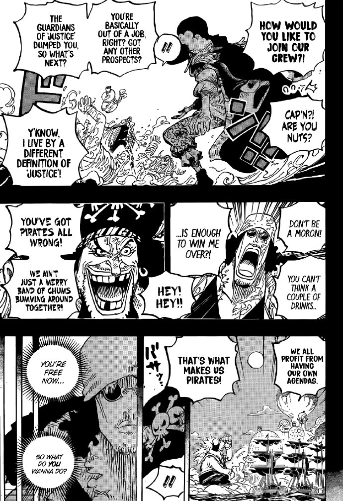 《海贼王》1081话《10号船船长库赞》高清全图