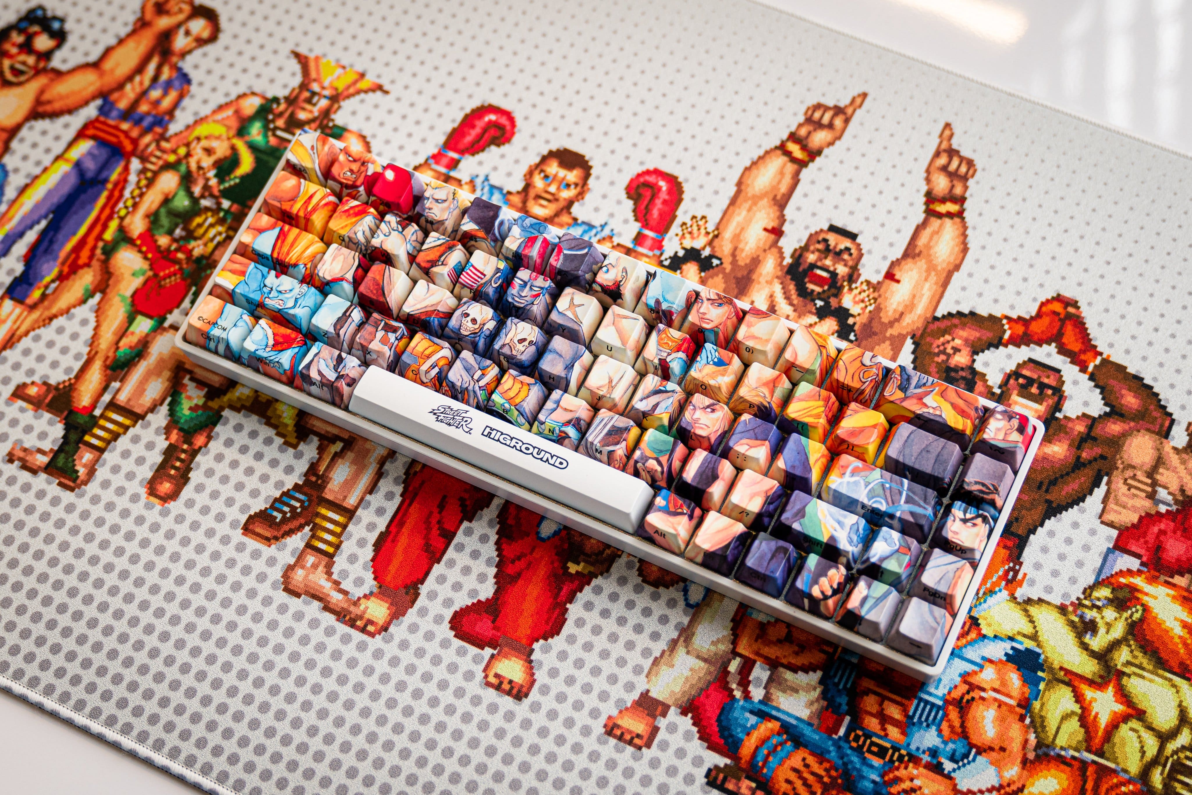 Capcom将推出《街头霸王》主题键盘