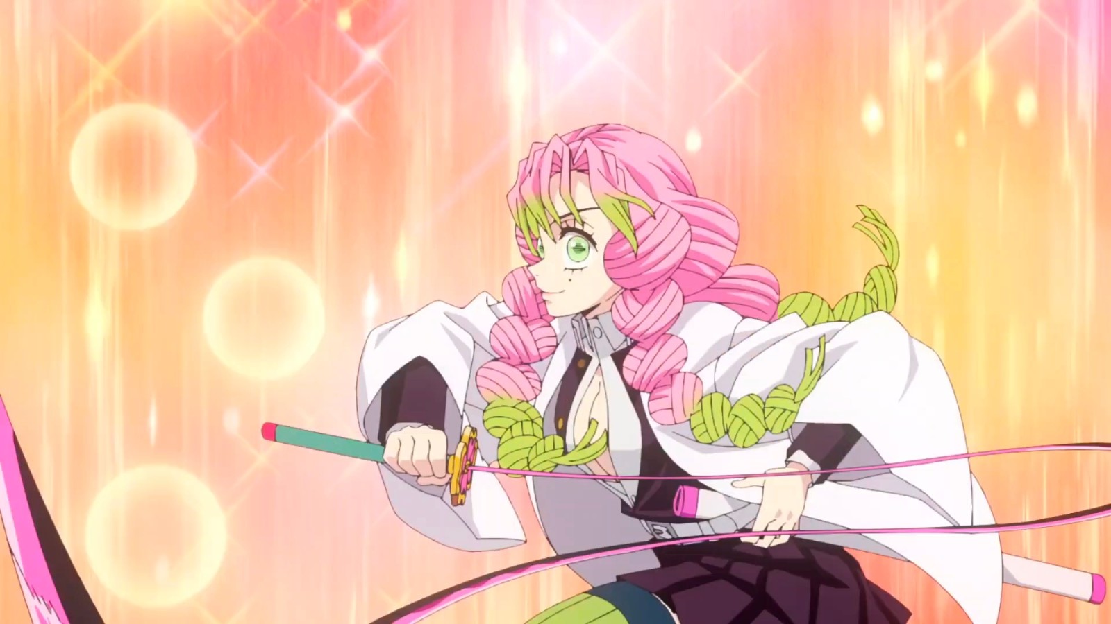 《鬼灭之刃》恋柱收刀慢动作分解壁纸