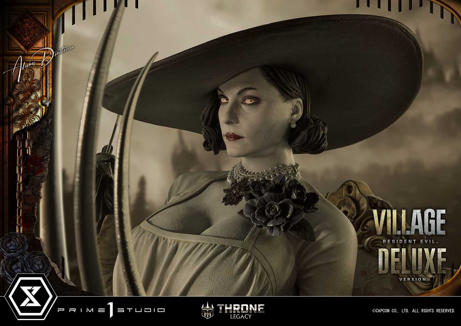 Prime 1 Studio《生化危机8》八尺夫人1/4雕像开订 起步价1万