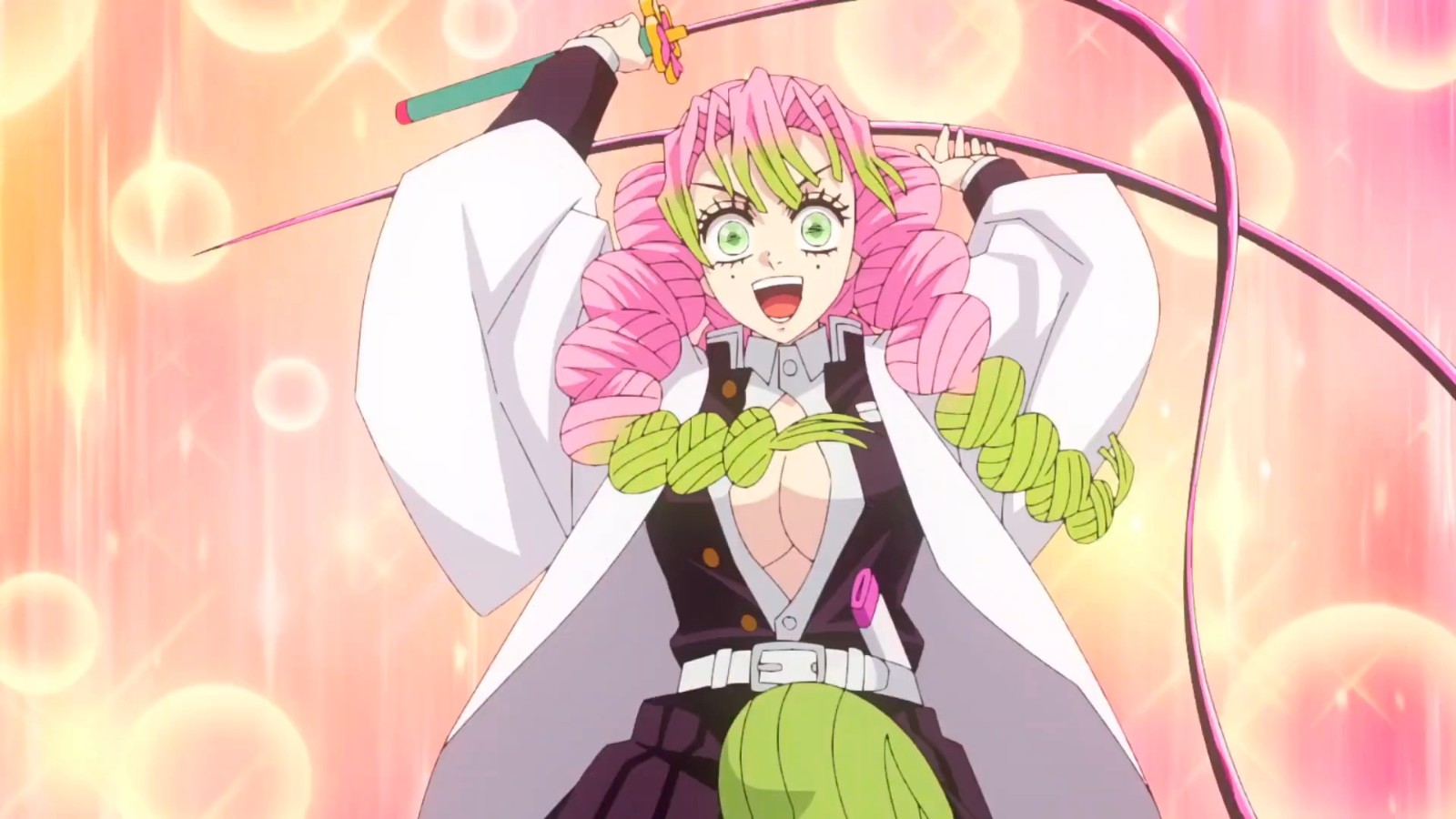 《鬼灭之刃》恋柱收刀慢动作分解壁纸