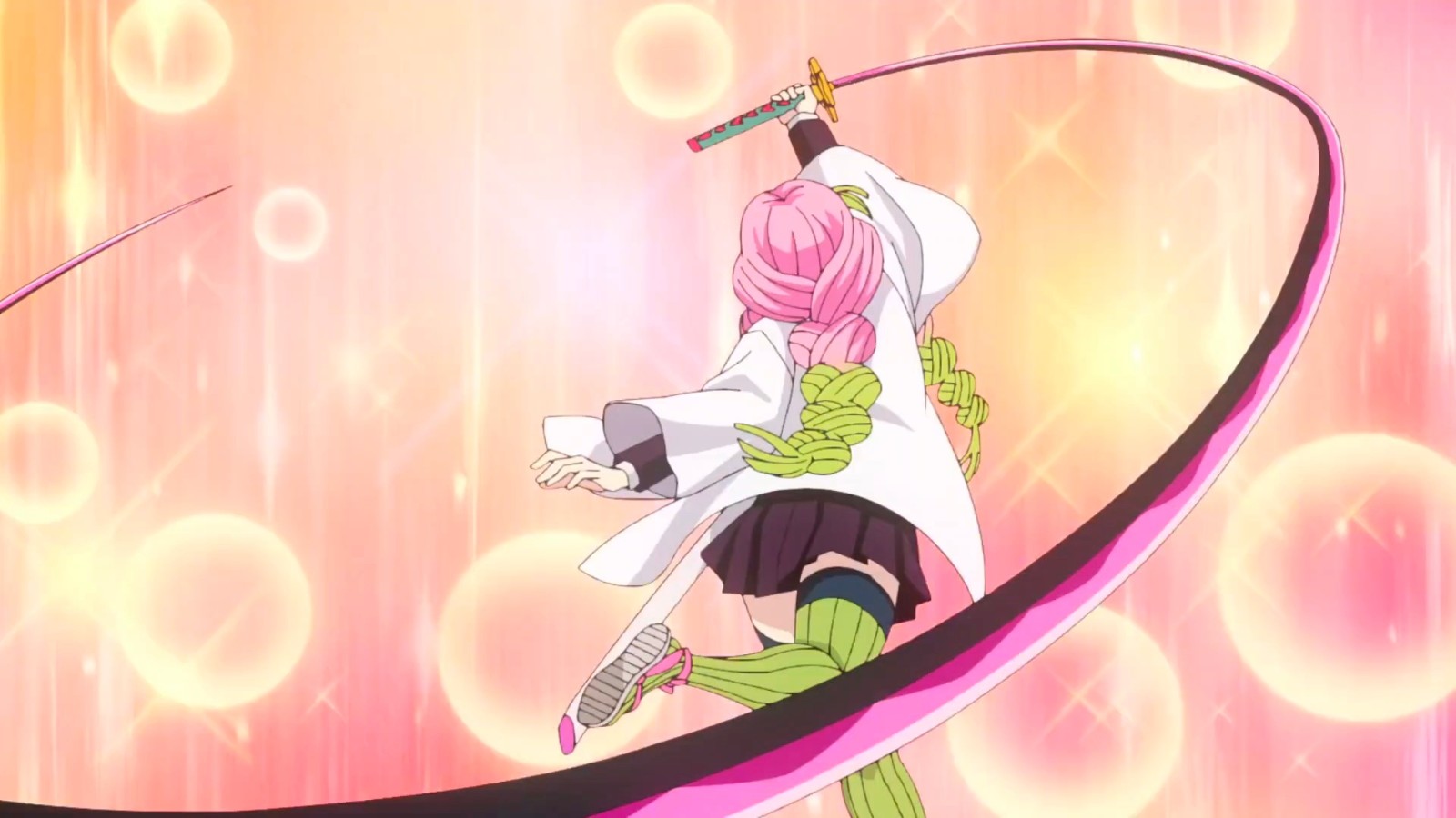 《鬼灭之刃》恋柱收刀慢动作分解壁纸