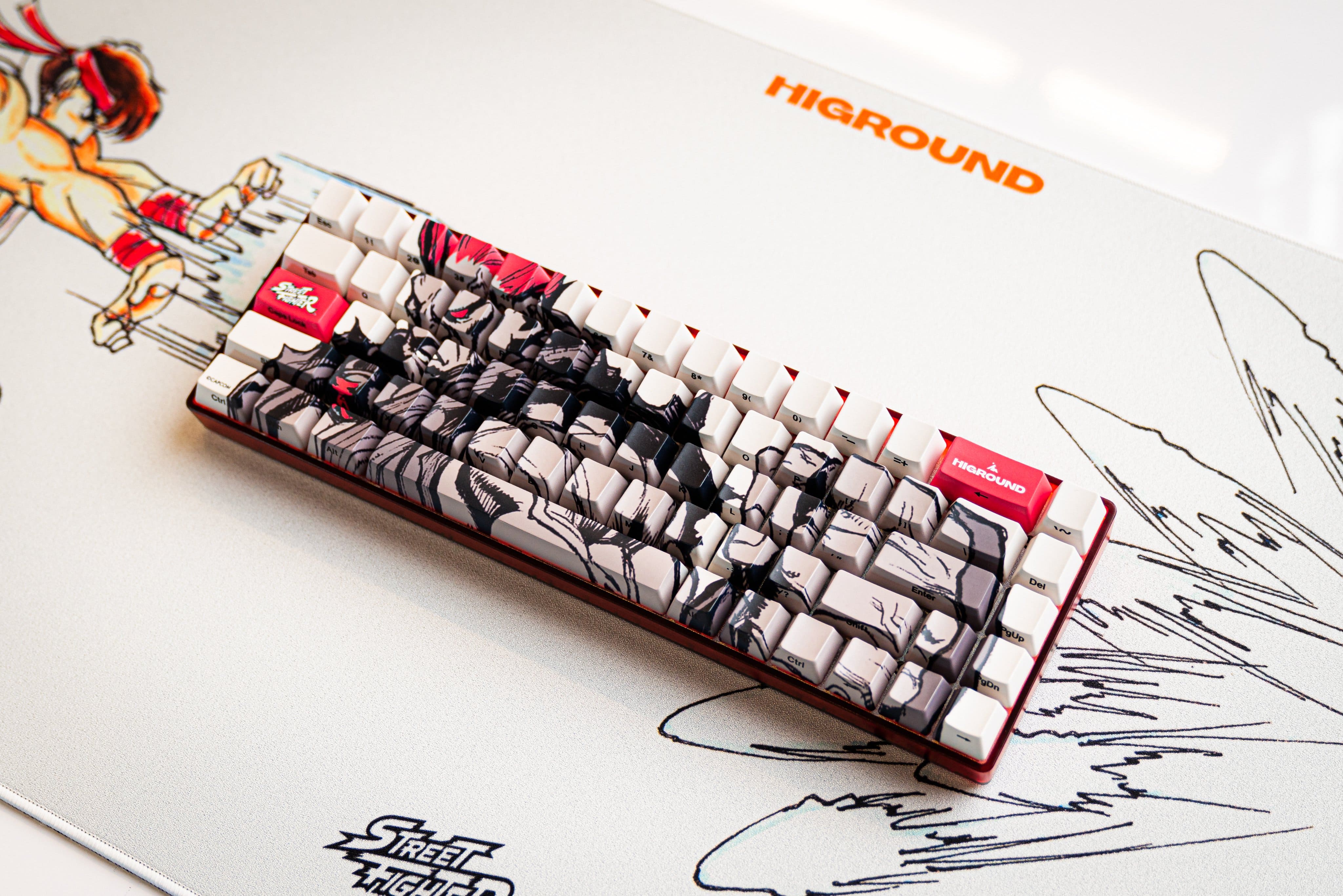 Capcom将推出《街头霸王》主题键盘