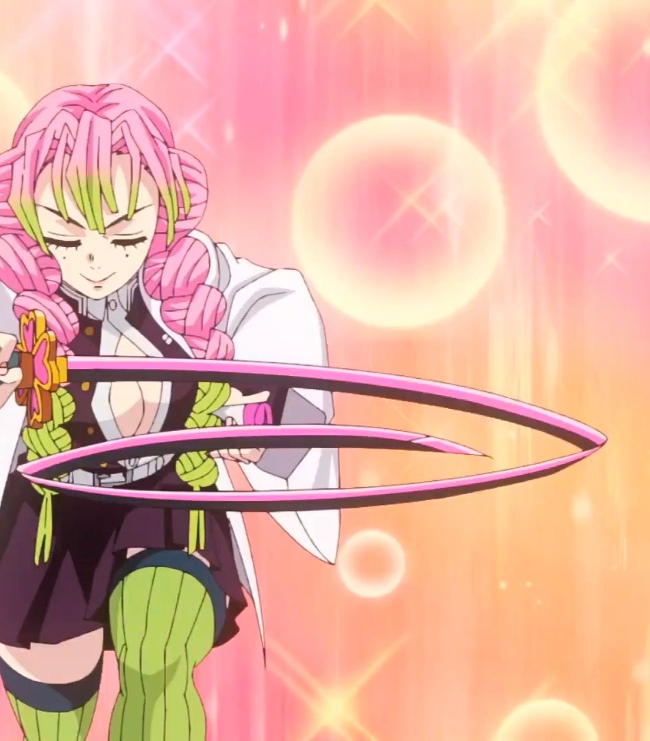 《鬼灭之刃》恋柱收刀慢动作分解壁纸