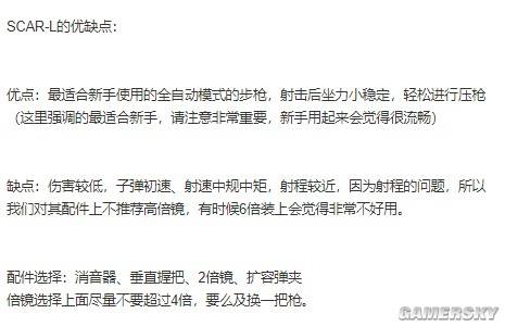 《和平精英》新版本哪把步枪最好用
