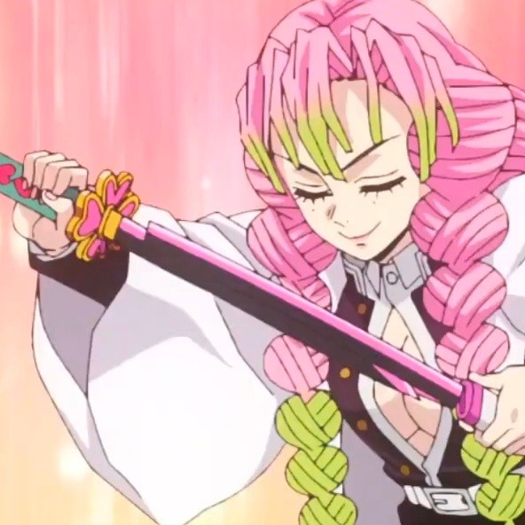 《鬼灭之刃》恋柱收刀慢动作分解壁纸