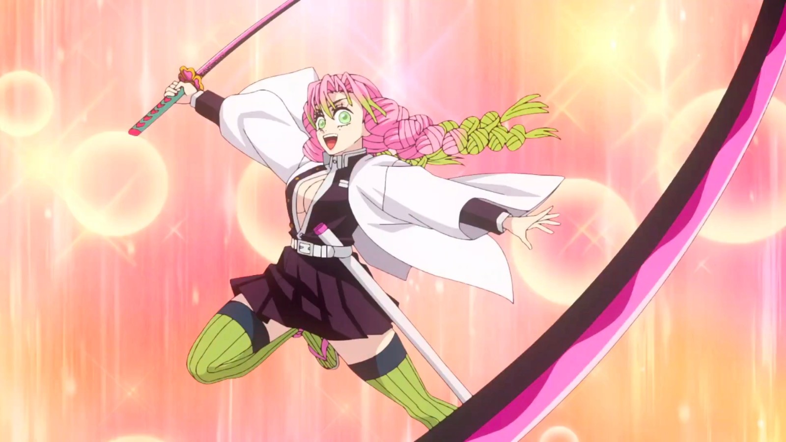 《鬼灭之刃》恋柱收刀慢动作分解壁纸