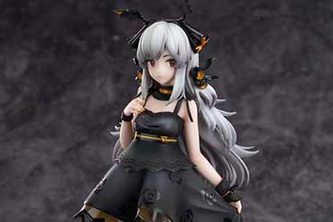 （最新）优雅黑裙！《明日方舟》温蒂 庆典时光Ver.手办开订