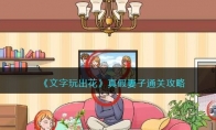 《文字玩出花》攻略——真假妻子通关攻略