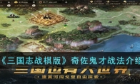 《三国志战棋版》攻略——奇佐鬼才战法解析