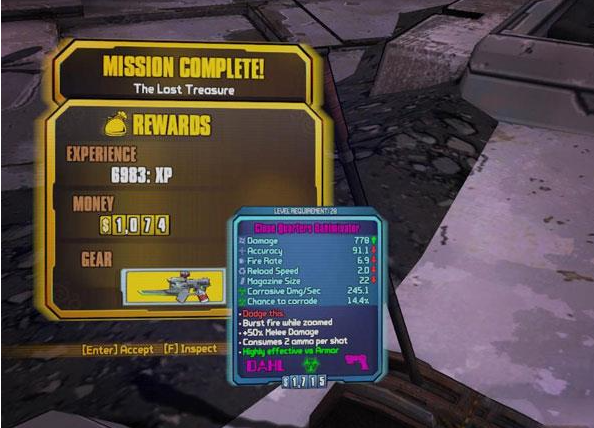 《无主之地2》攻略——失落的宝藏4个线索